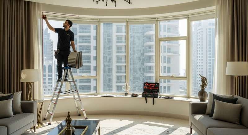 Curtains Installation