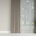 Curtains With Grey Wall