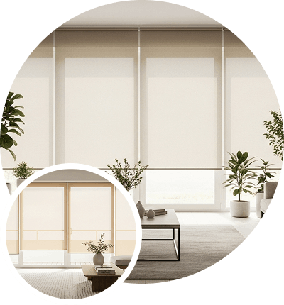 Panel blinds for windows in Dubai UAE