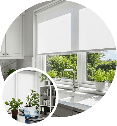 Roller Blinds for homes and offices in Dubai UAE