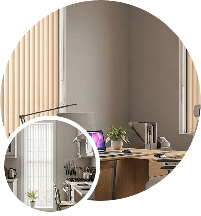 Vertical Blinds for homes and offices in Dubai UAE