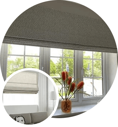 roman blinds for windows in Dubai UAE