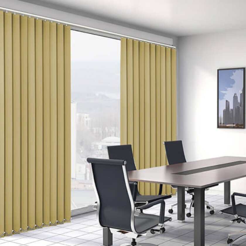 Office curtains for commercial room