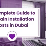 Curtain installation costs guide in Dubai.