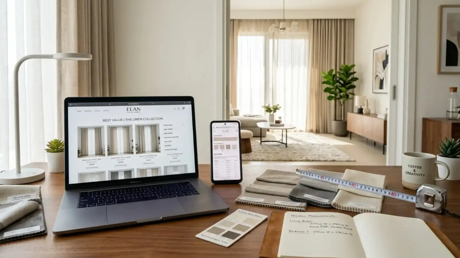 Online curtain ordering in dubai.